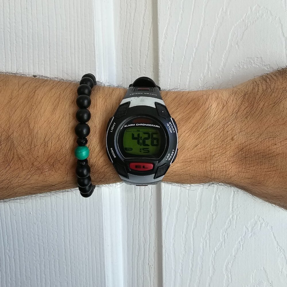 Men's Water Resistant Stainless Steel Base Back Watch - Picture 5 of 15